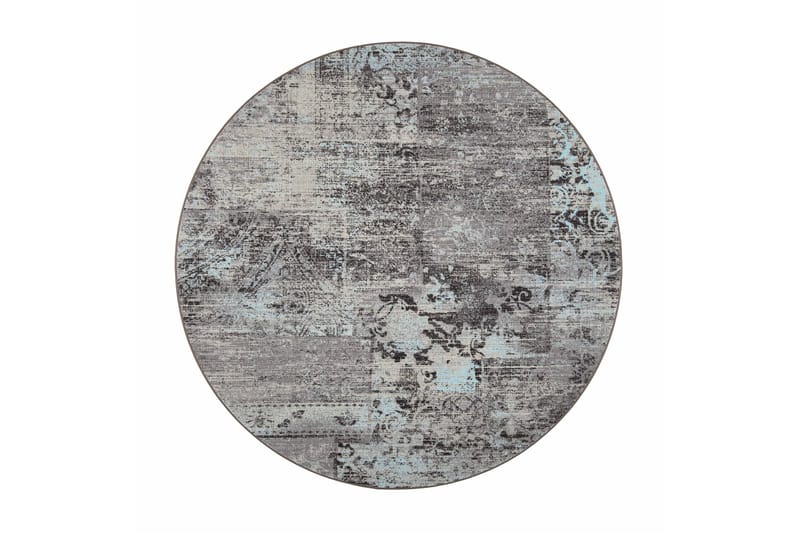 Rustiikki Matta Rund 133 cm Turkos - Vm Carpet - Textil & mattor - Mattor - Modern matta - Gångmattor