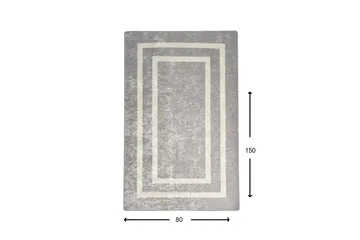 Argentu Matta 80x150 cm - Flerfärgad/Sammet - Textil & mattor - Mattor - Små mattor