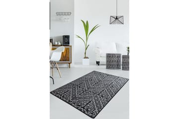 Assaggie Entrematta 60x140 cm - Svart/Sammet - Textil & mattor - Mattor - Små mattor