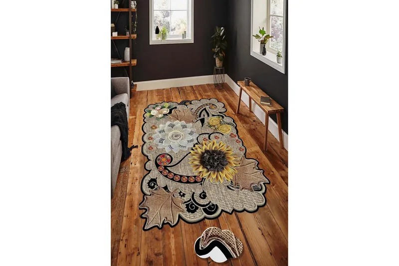 Homefesto Matta 50x80 cm - Multifärgad - Textil & mattor - Mattor - Små mattor