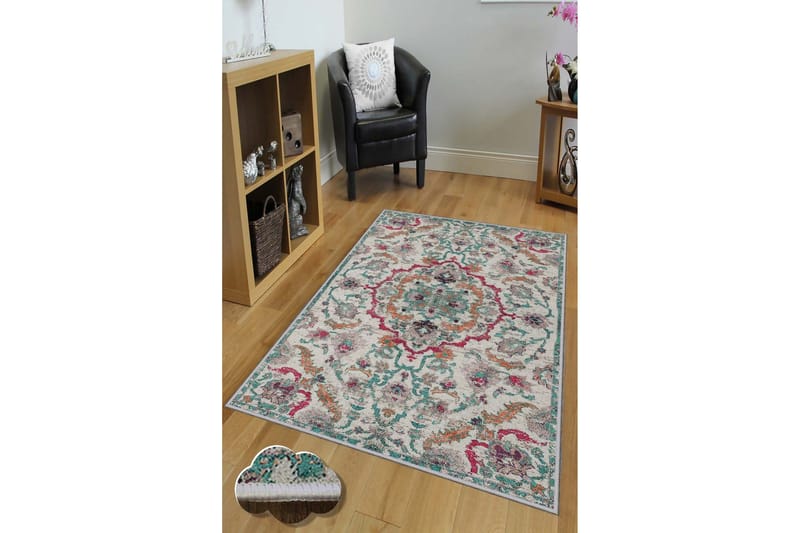Homefesto Matta 80x200 cm - Multifärgad - Textil & mattor - Mattor - Modern matta - Wiltonmattor
