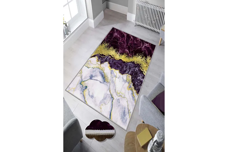 Homefesto Matta 80x300 cm - Multifärgad - Textil & mattor - Mattor - Modern matta - Wiltonmattor