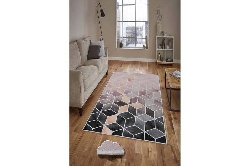 Homefesto Matta 80x300 cm - Multifärgad - Textil & mattor - Mattor - Modern matta - Wiltonmattor