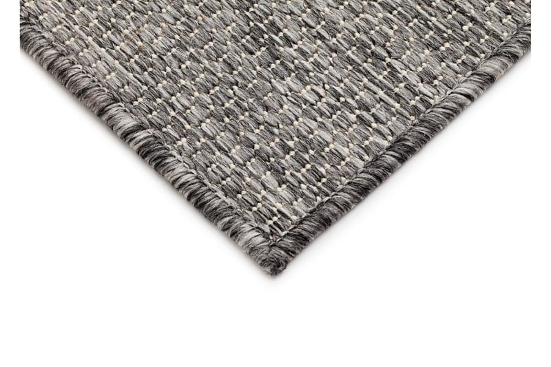 Madrid Square Flatvävd Matta 80x340 - Grå/Vit - Textil & mattor - Mattor - Stora mattor