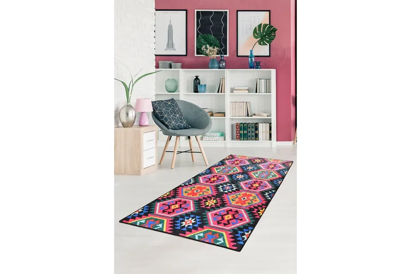 Magaria Entrematta 80x200 cm - Flerfärgad/Sammet - Textil & mattor - Mattor - Dörrmatta & hallmatta