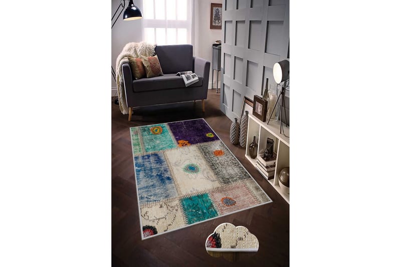 Tolunay Matta 80x120 cm - Flerfärgad - Textil & mattor - Mattor - Små mattor