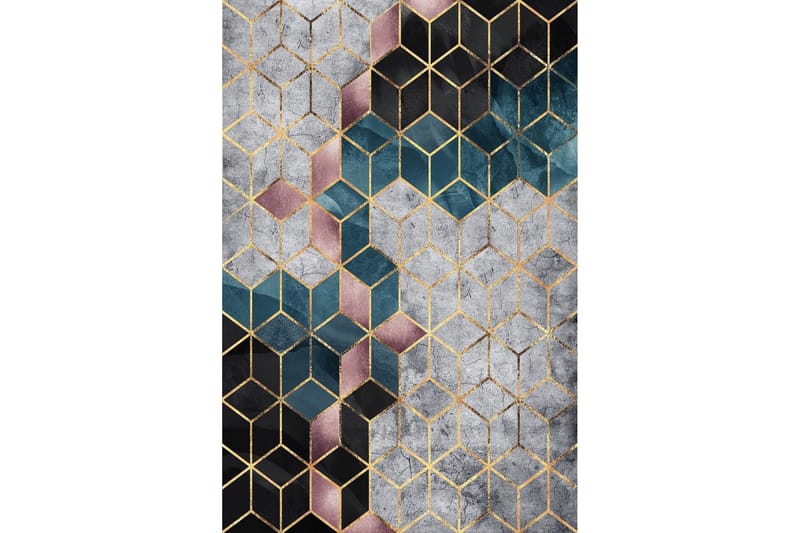 Homefesto Matta 180x280 cm - Multifärgad - Textil & mattor - Mattor - Modern matta - Wiltonmattor