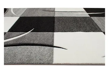London Patch Friezematta 200x290 - Svart - Textil & mattor - Mattor - Modern matta - Wiltonmattor