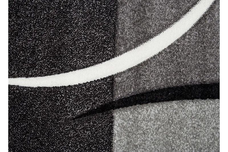 London Patch Friezematta 200x290 - Svart - Textil & mattor - Mattor - Modern matta - Wiltonmattor