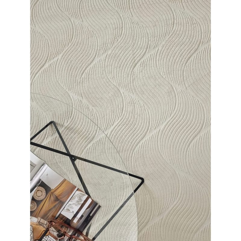 Tvättbar Matta Castello Wave - Natur - Textil & mattor - Mattor - Stora mattor