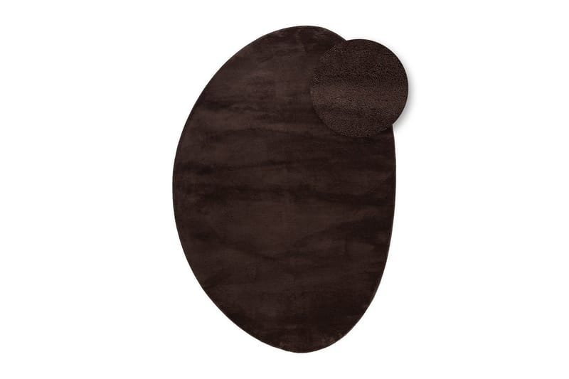 Tvättbar Matta Soft Shape - 160x230 cm, Choklad - Textil & mattor - Mattor - Flatvävda mattor