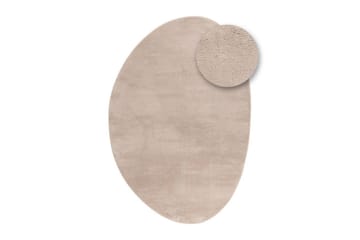 Tvättbar Matta Soft Shape - 200x290 cm, Greige - Textil & mattor - Mattor - Stora mattor
