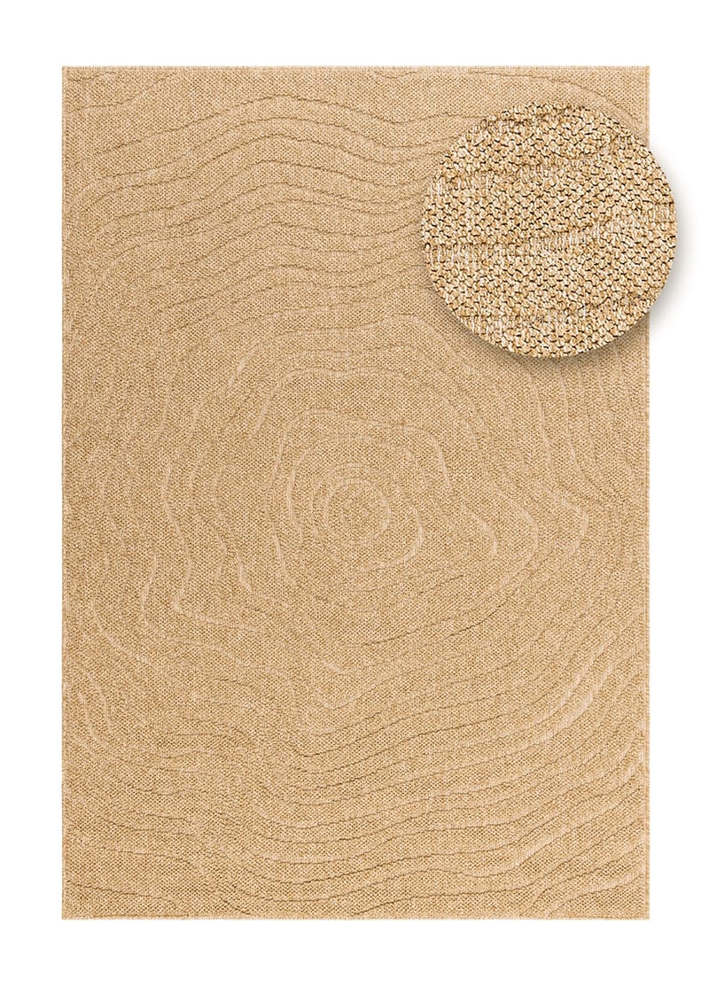 Maskinvävd Matta Capri Modern 160x230 cm - Jute - Textil & mattor - Mattor - Utomhusmattor