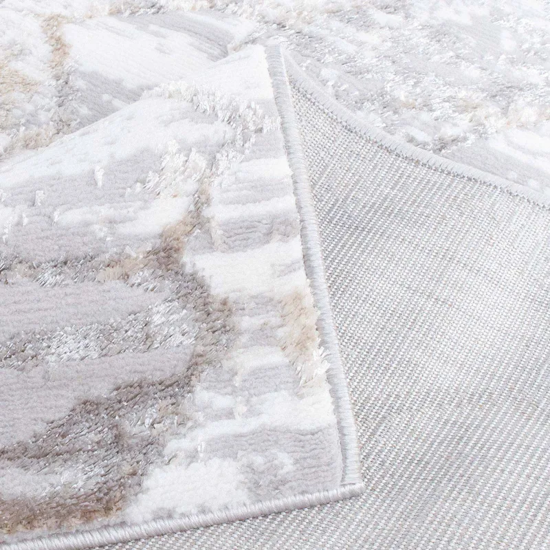 Matta Vanor 100x150 cm - silver/vit - Textil & mattor - Mattor - Modern matta - Wiltonmattor