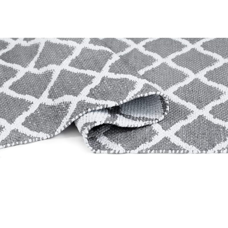 Plastmatta Hilma Wave - 150x220 cm, Grå - Textil & mattor - Mattor - Modern matta - Wiltonmattor