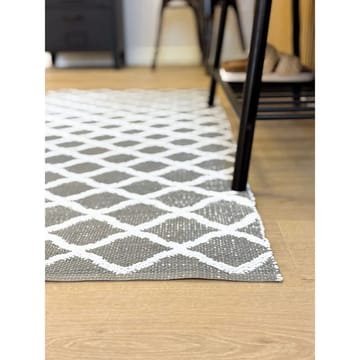 Plastmatta Hilma Wave - 150x220 cm, Grå - Textil & mattor - Mattor - Modern matta - Wiltonmattor