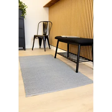Plastmatta Hilma Plain - 70x300 cm, Grå - Textil & mattor - Mattor - Modern matta - Wiltonmattor