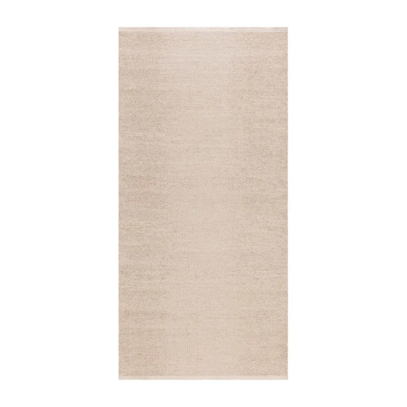 Plastmatta Hilma Plain - 70x150 cm, Linne - Textil & mattor - Mattor - Modern matta - Wiltonmattor