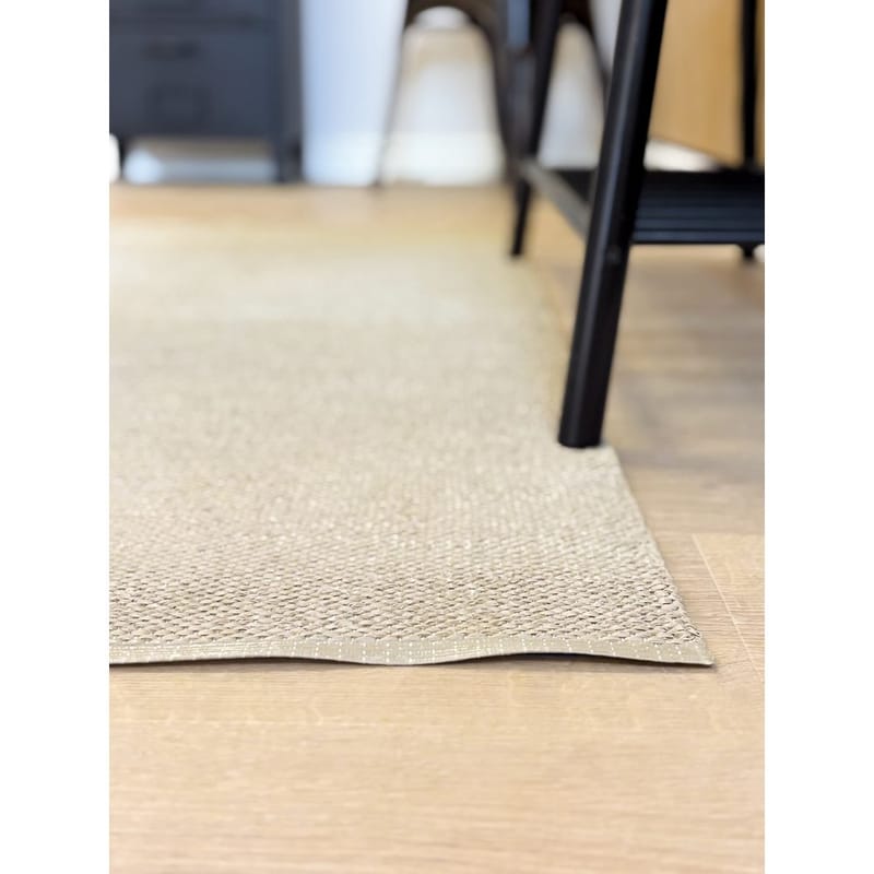 Plastmatta Hilma Plain - 70x150 cm, Linne - Textil & mattor - Mattor - Modern matta - Wiltonmattor