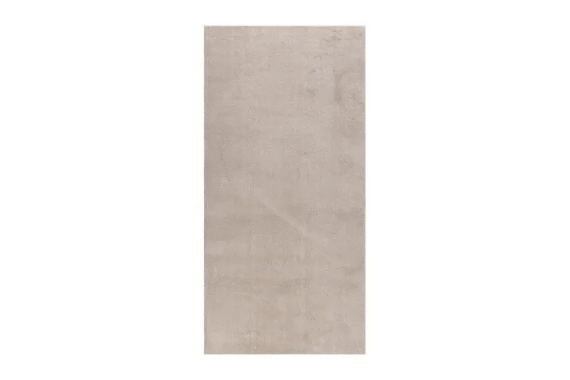 Tvättbar Matta Soft Rund - 120x120 cm, Melerad Linne - Textil & mattor - Mattor - Modern matta - Ryamatta & luggmatta
