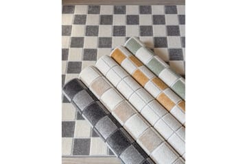 Wiltonmatta Hawaii Chess 240x240 cm, Grafit - 240x240 cm, Grafit - Textil & mattor - Mattor - Stora mattor