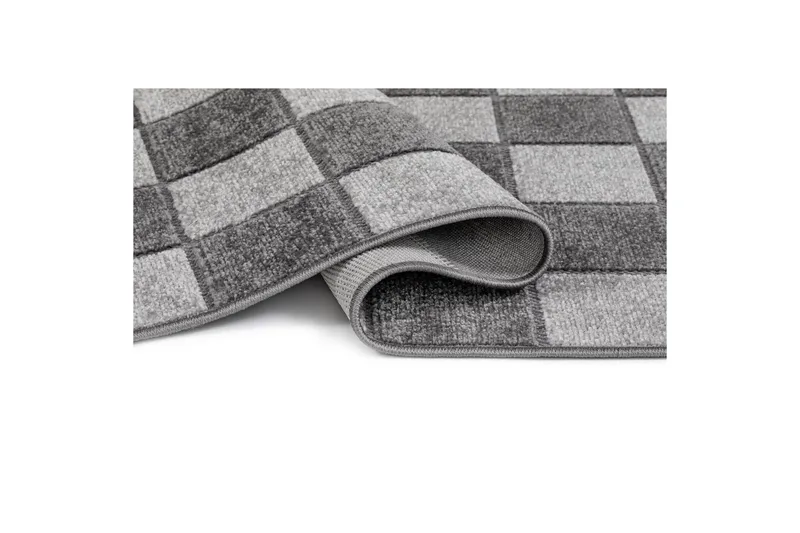 Wiltonmatta Hawaii Chess 240x240 cm, Grafit - 240x240 cm, Grafit - Textil & mattor - Mattor - Stora mattor