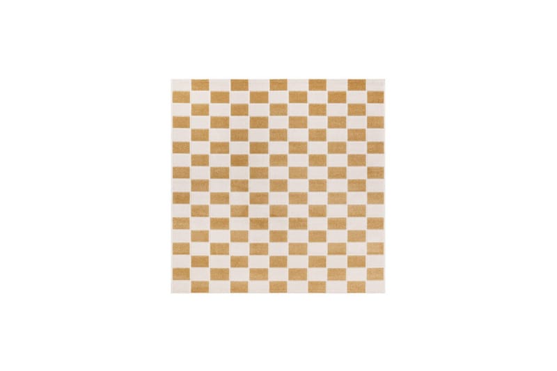 Wiltonmatta Hawaii Chess 240x240 cm, Gul, 240x240 cm, Gul