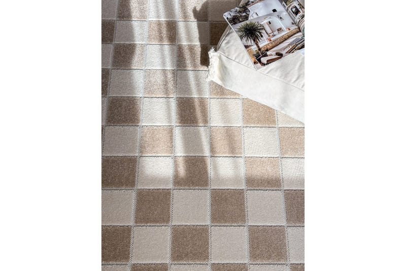 Wiltonmatta Hawaii Chess 240x340 cm, Linne - 240x340 cm, Linne - Textil & mattor - Mattor - Stora mattor
