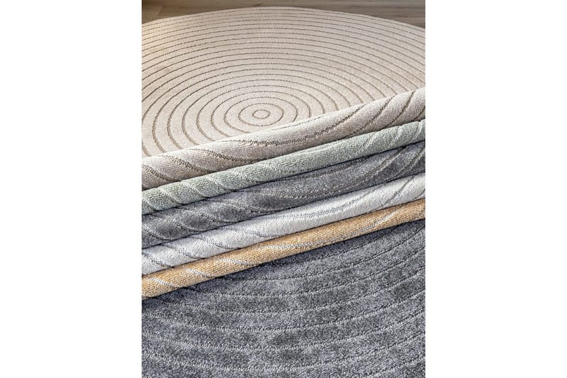 Wiltonmatta Hawaii Circle 240x240 cm, Grå - 240x240 cm, Grå - Textil & mattor - Mattor - Stora mattor