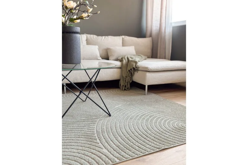 Wiltonmatta Hawaii Trend 200x200 cm, Grön - 200x200 cm, Grön - Textil & mattor - Mattor - Stora mattor