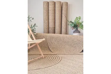 Wiltonmatta Natural Circle 240x340 cm - 240x340 cm - Textil & mattor - Mattor - Utomhusmattor