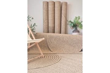 Wiltonmatta Natural Frame 200x200 cm - 200x200 cm - Textil & mattor - Mattor - Stora mattor