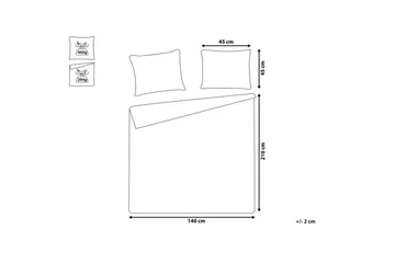 Sängöverkast Rudkhan 140x210 cm - 140x210 cm - Textil & mattor - Sängkläder - Överkast - Överkast dubbelsäng
