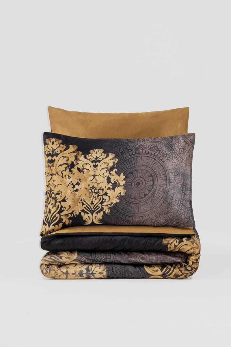 Jovrenis Bäddset 240x220 cm - Antracit Beige - Textil & mattor - Sängkläder - Bäddset & påslakanset