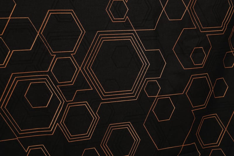 Marteby Bäddset 240x220 cm - Gryningskoppar Svart - Textil & mattor - Sängkläder - Bäddset & påslakanset
