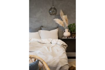Påslakanset Dubbelsäng 3-Dels Rolling - Sand - Textil & mattor - Sängkläder - Bäddset & påslakanset