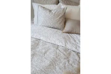 Påslakanset Enkelsäng 2-Dels Garden - Greige - Textil & mattor - Sängkläder - Bäddset & påslakanset
