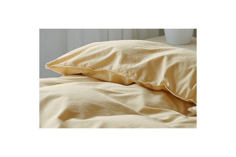Påslakanset Enkelsäng 2-Dels Humble - Gul - Textil & mattor - Sängkläder - Bäddset & påslakanset