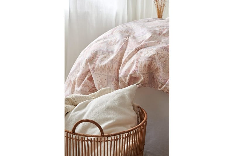 Påslakanset Enkelsäng 2-Dels Jasmine Peach - Textil & mattor - Sängkläder - Bäddset & påslakanset