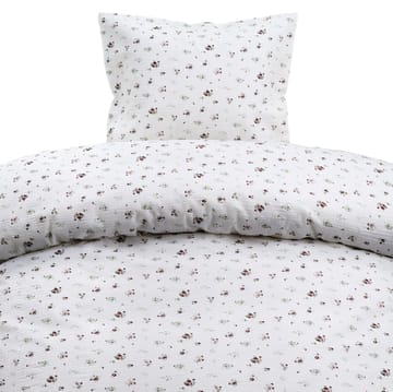 Påslakanset Enkelsäng 2-Dels Set Anna - Röd - Textil & mattor - Sängkläder - Bäddset & påslakanset