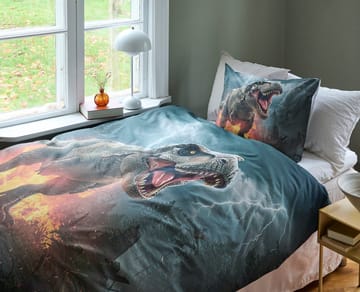 Påslakanset Enkelsäng 2-Dels Set Dinosaur - Textil & mattor - Sängkläder - Bäddset & påslakanset