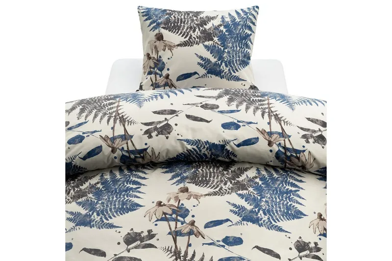 Påslakanset Enkelsäng Harmony 2-Dels Skogsdunge - Marinblå - Textil & mattor - Sängkläder - Bäddset & påslakanset