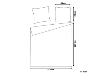 Påslakanset Madrona 220x155 cm - 220x155 cm - Textil & mattor - Sängkläder - Bäddset & påslakanset