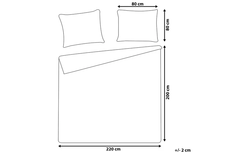 Påslakanset Morningside 220x200 cm - 220x200 cm - Textil & mattor - Sängkläder - Bäddset & påslakanset