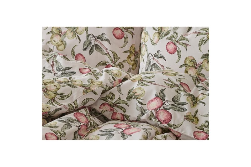 Påslakanset Enkelsäng 2-Dels Äppellunden Multi - Grå - Textil & mattor - Sängkläder - Bäddset & påslakanset