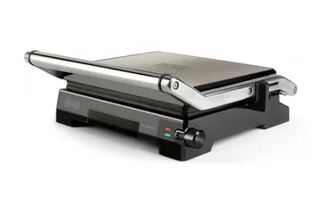 Bordsgrill Black+Decker Temp Control 2200W Borstat Stål - Grå - Trädgård & spabad - Grillar & matlagning utomhus - Övriga grillar - Bärbar grill & campinggrill