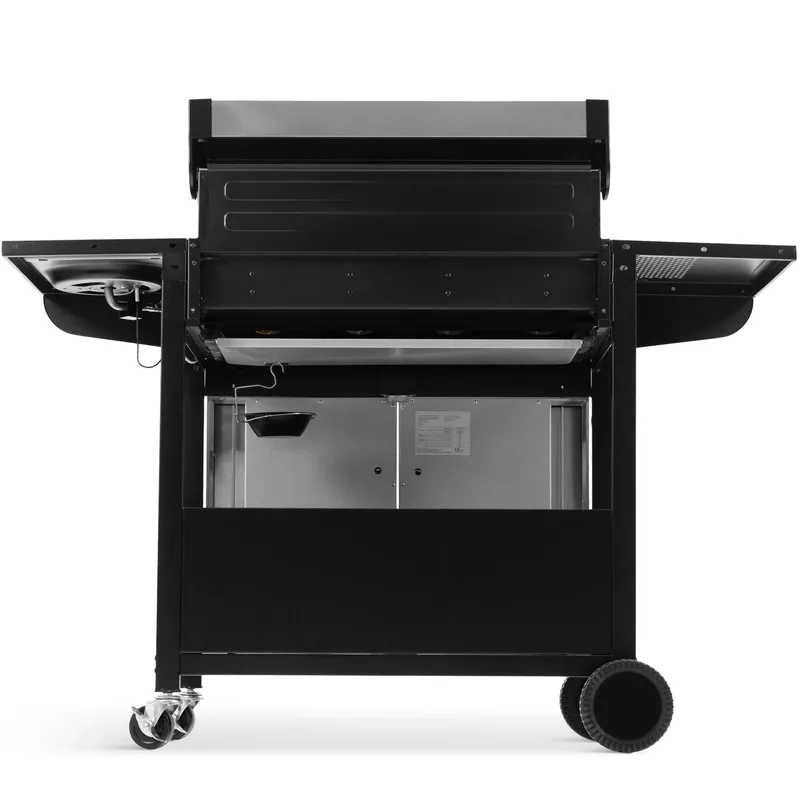 Gasolgrill med 4 rostfria brännare | Charleston - Trädgård & spabad - Grillar & matlagning utomhus - Gasolgrill