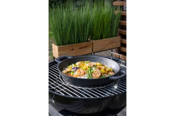 Kolgrill Mustang Gourmet 57 - Svart - Trädgård & spabad - Grillar & matlagning utomhus - Kolgrillar - Klotgrillar