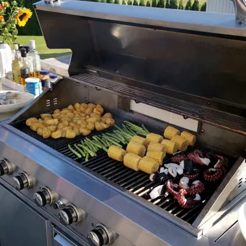 Stor rostfri gasolgrill New Orleans - Trädgård & spabad - Grillar & matlagning utomhus - Gasolgrill
