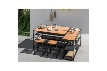 Trädgårdskök Avetrana 150x50x90 cm - 150x50x90 cm - Trädgård & spabad - Grillar & matlagning utomhus - Utekök - Bygga utekök